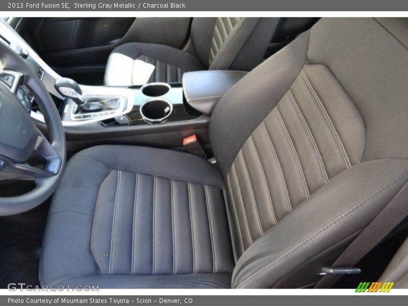 Sterling Gray Metallic / Charcoal Black 2013 Ford Fusion SE