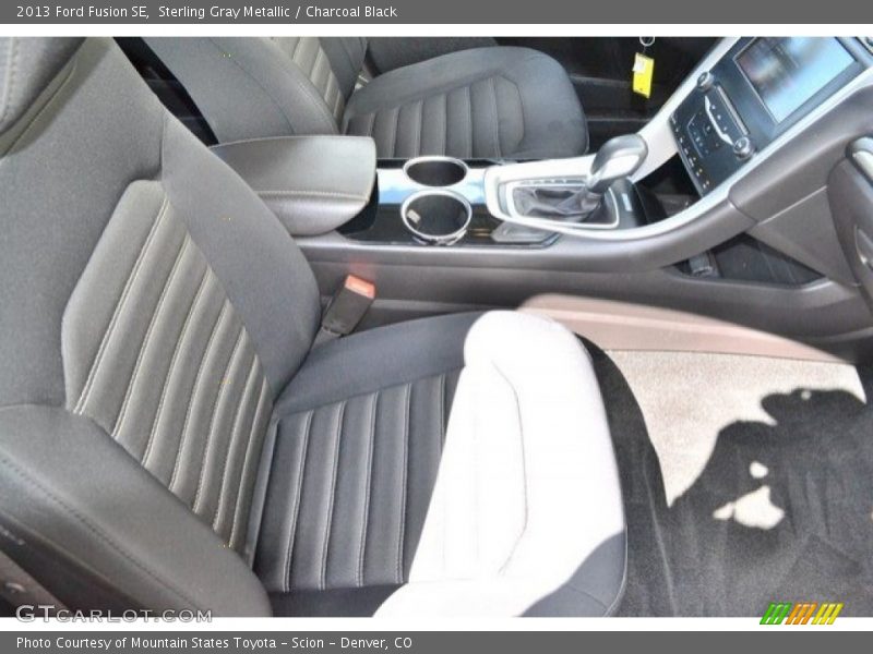Sterling Gray Metallic / Charcoal Black 2013 Ford Fusion SE