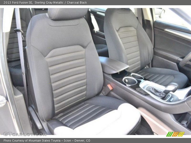 Sterling Gray Metallic / Charcoal Black 2013 Ford Fusion SE
