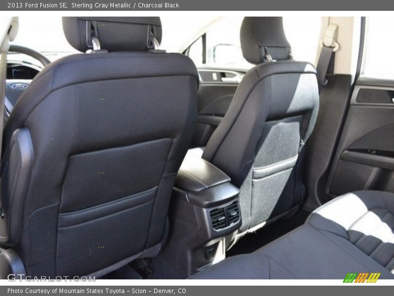 Sterling Gray Metallic / Charcoal Black 2013 Ford Fusion SE
