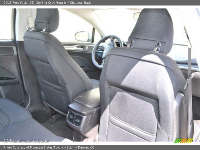 Sterling Gray Metallic / Charcoal Black 2013 Ford Fusion SE