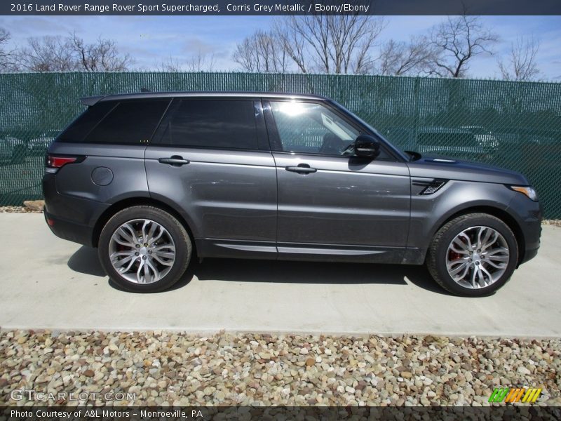 Corris Grey Metallic / Ebony/Ebony 2016 Land Rover Range Rover Sport Supercharged