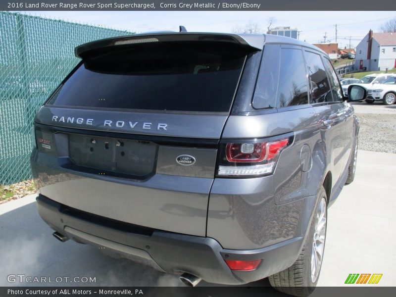 Corris Grey Metallic / Ebony/Ebony 2016 Land Rover Range Rover Sport Supercharged