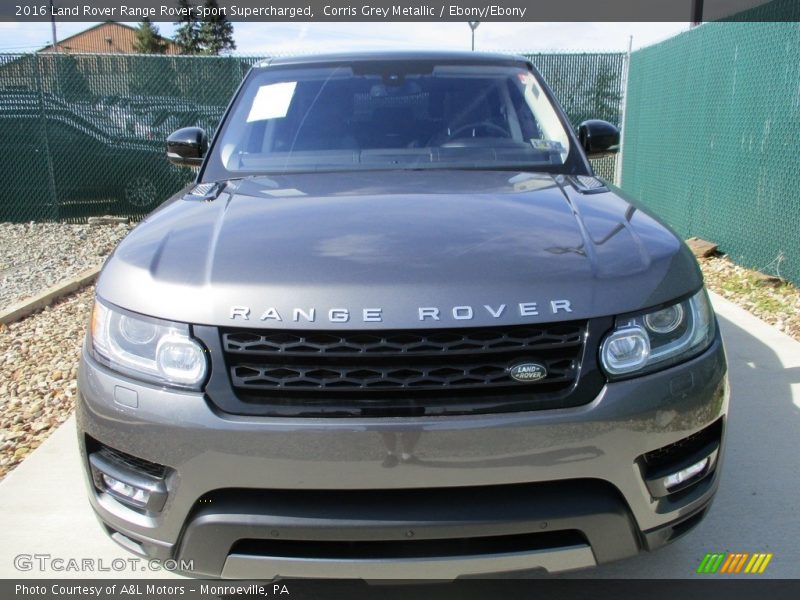 Corris Grey Metallic / Ebony/Ebony 2016 Land Rover Range Rover Sport Supercharged