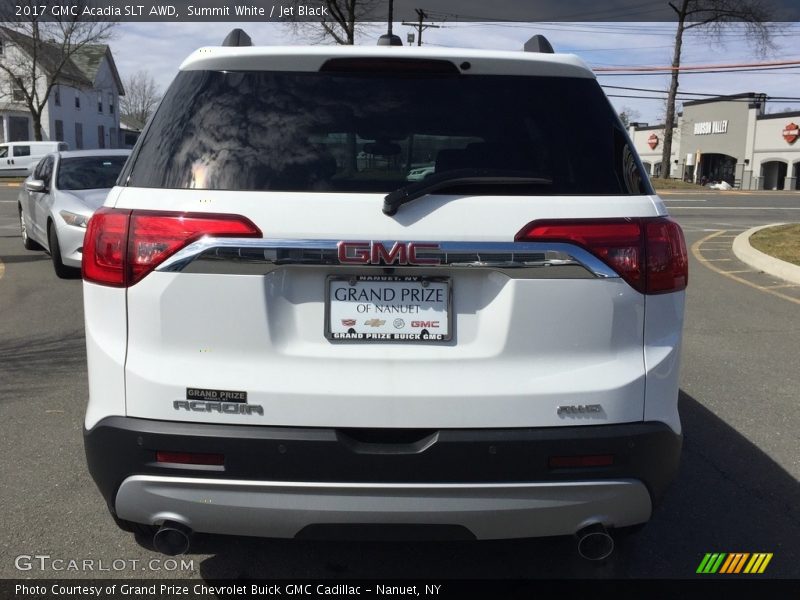 Summit White / Jet Black 2017 GMC Acadia SLT AWD