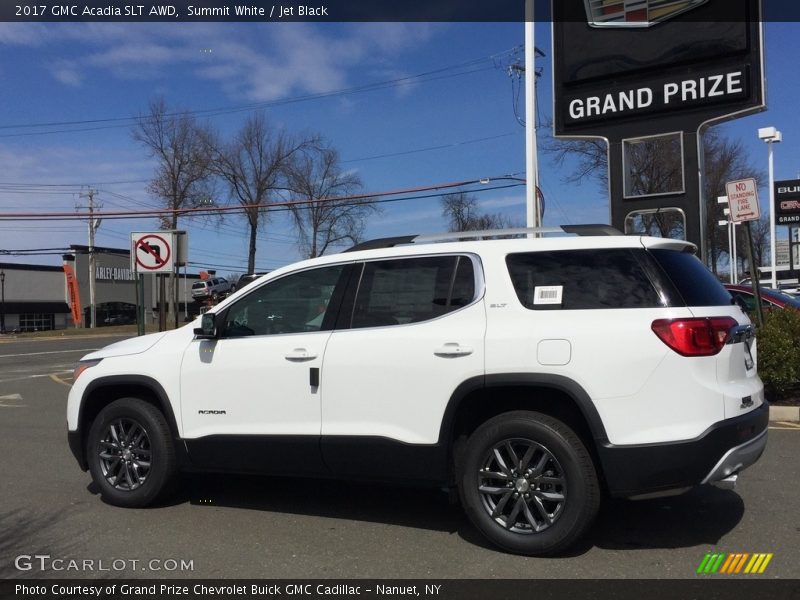 Summit White / Jet Black 2017 GMC Acadia SLT AWD