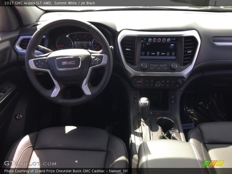 Summit White / Jet Black 2017 GMC Acadia SLT AWD