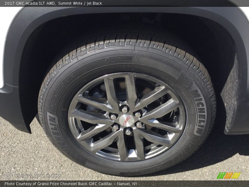 Summit White / Jet Black 2017 GMC Acadia SLT AWD