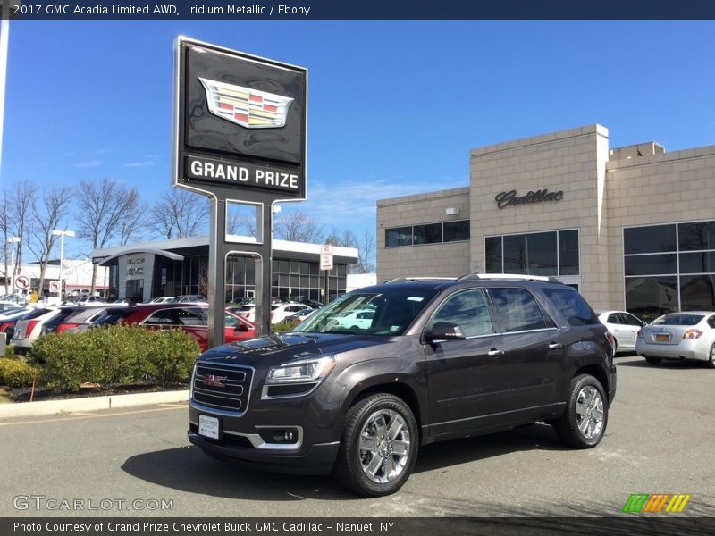 Iridium Metallic / Ebony 2017 GMC Acadia Limited AWD