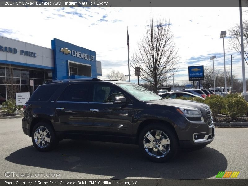 Iridium Metallic / Ebony 2017 GMC Acadia Limited AWD