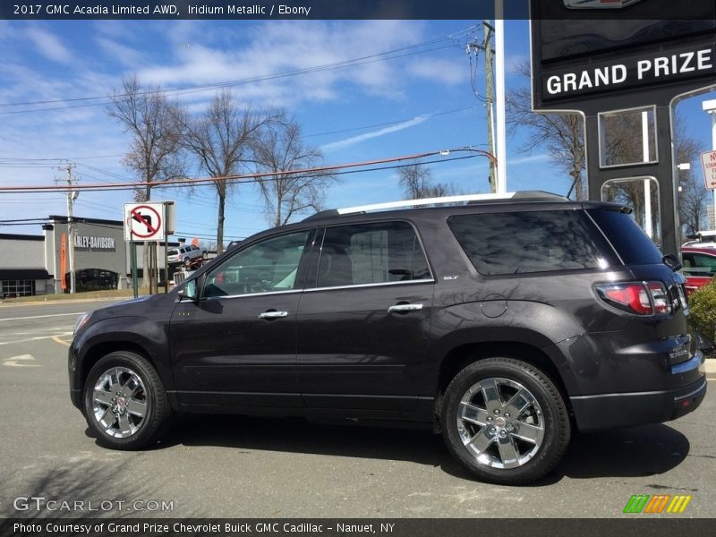 Iridium Metallic / Ebony 2017 GMC Acadia Limited AWD