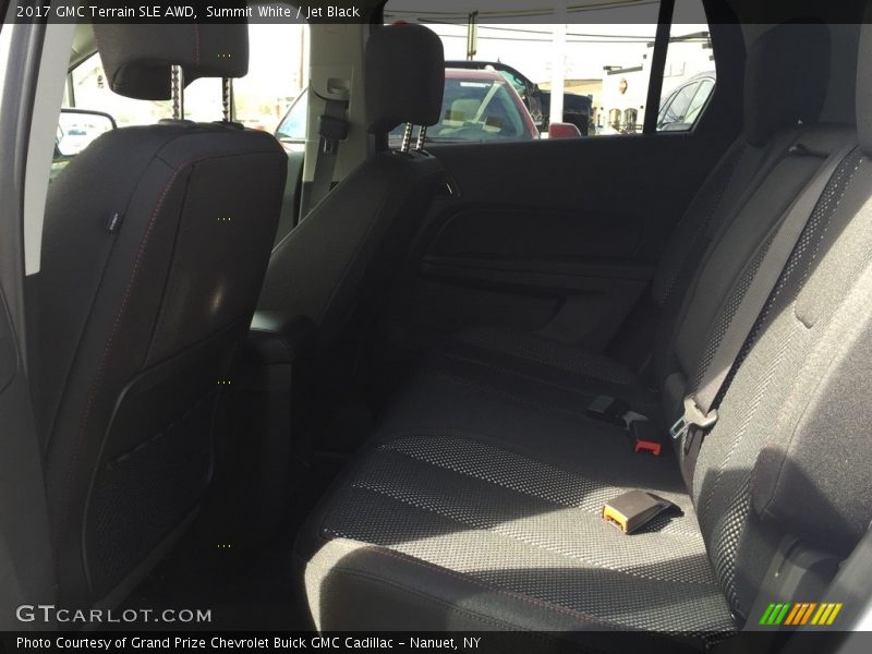 Summit White / Jet Black 2017 GMC Terrain SLE AWD