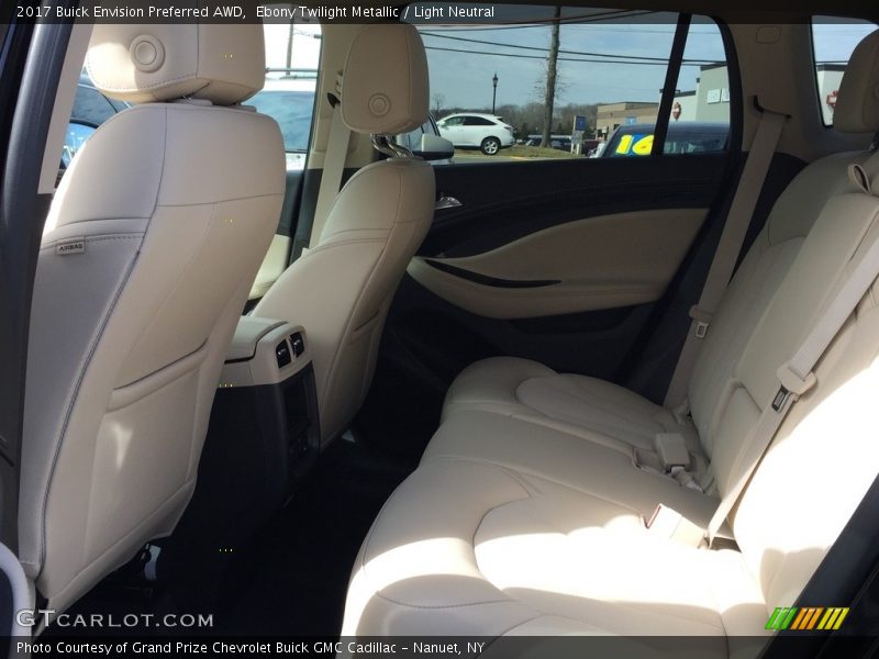 Ebony Twilight Metallic / Light Neutral 2017 Buick Envision Preferred AWD