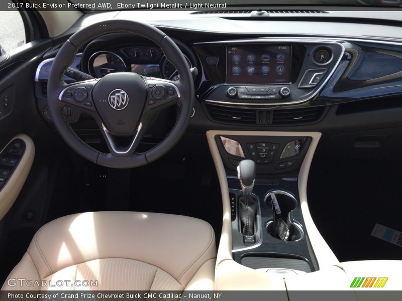Ebony Twilight Metallic / Light Neutral 2017 Buick Envision Preferred AWD