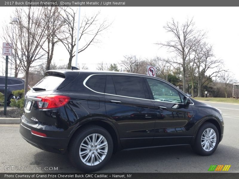 Ebony Twilight Metallic / Light Neutral 2017 Buick Envision Preferred