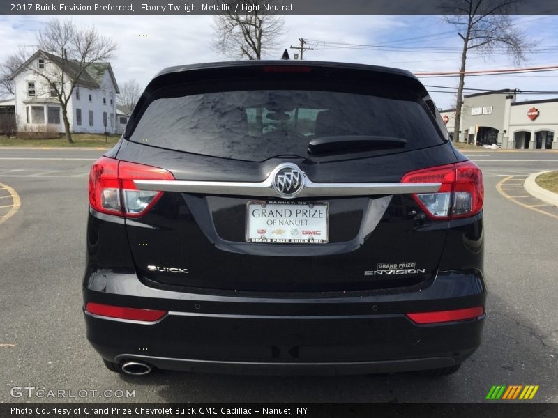 Ebony Twilight Metallic / Light Neutral 2017 Buick Envision Preferred