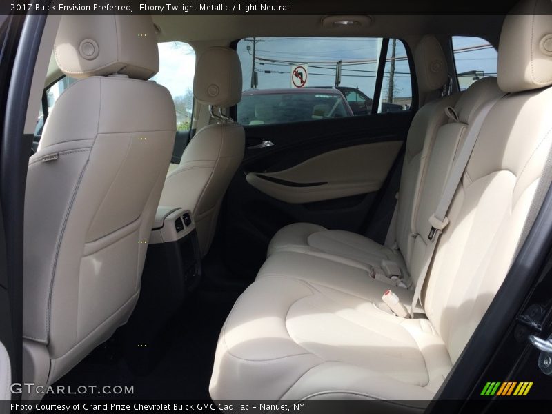 Ebony Twilight Metallic / Light Neutral 2017 Buick Envision Preferred