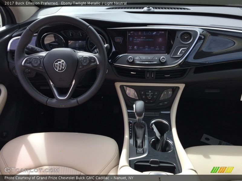 Ebony Twilight Metallic / Light Neutral 2017 Buick Envision Preferred