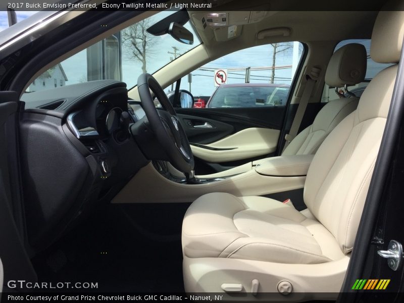 Ebony Twilight Metallic / Light Neutral 2017 Buick Envision Preferred