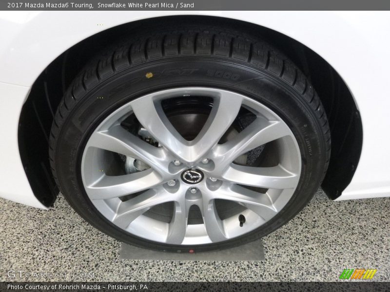 Snowflake White Pearl Mica / Sand 2017 Mazda Mazda6 Touring