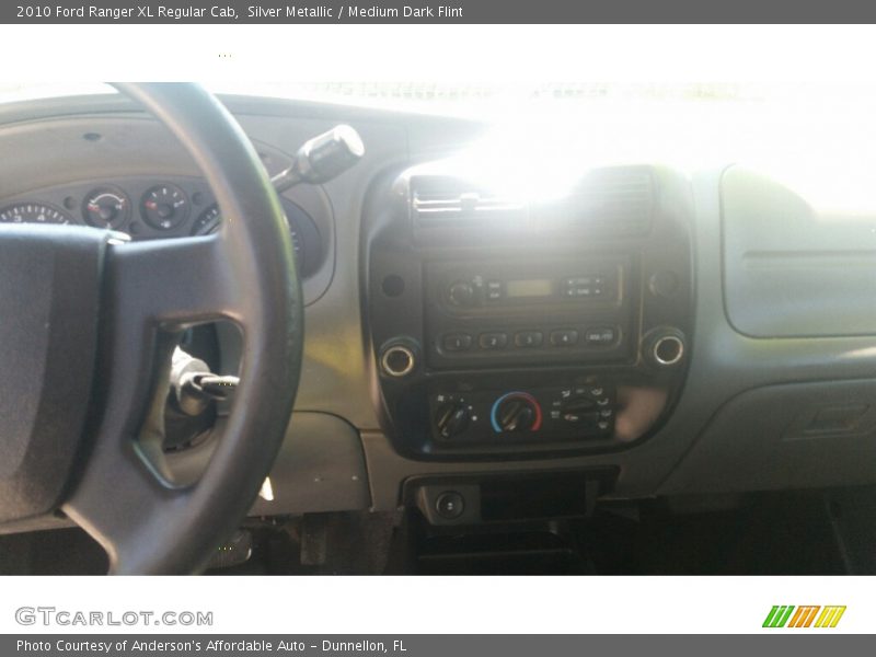 Silver Metallic / Medium Dark Flint 2010 Ford Ranger XL Regular Cab