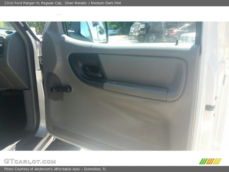 Silver Metallic / Medium Dark Flint 2010 Ford Ranger XL Regular Cab