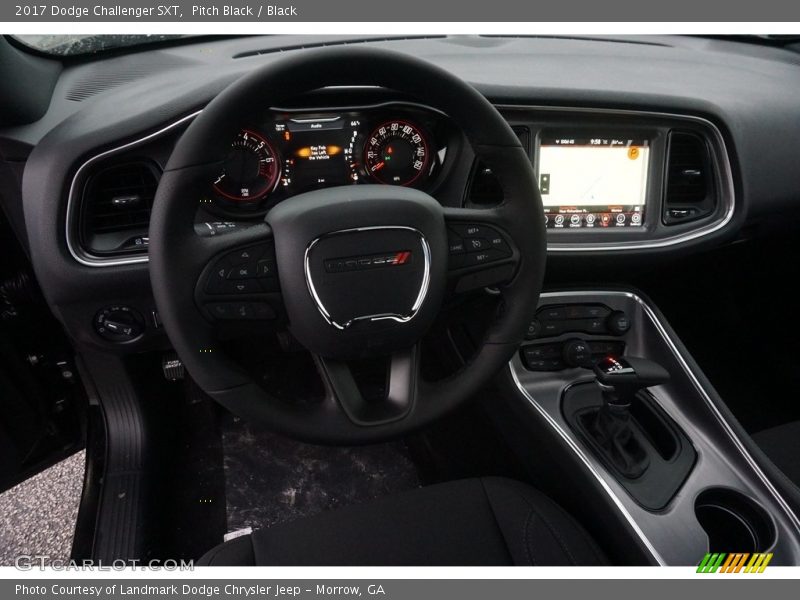 Pitch Black / Black 2017 Dodge Challenger SXT