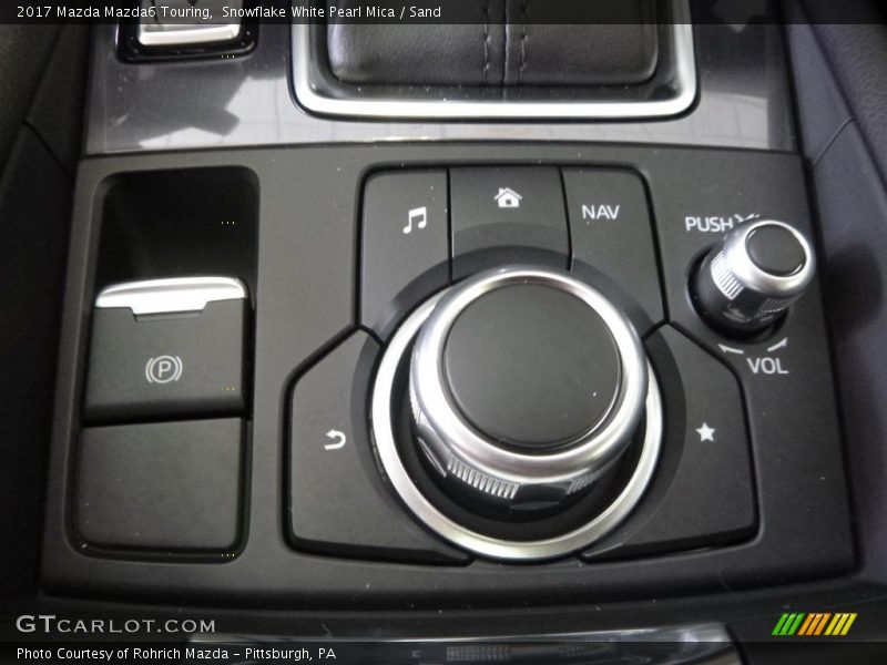 Snowflake White Pearl Mica / Sand 2017 Mazda Mazda6 Touring