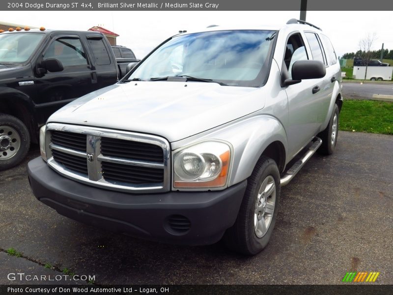 Brilliant Silver Metallic / Medium Slate Gray 2004 Dodge Durango ST 4x4