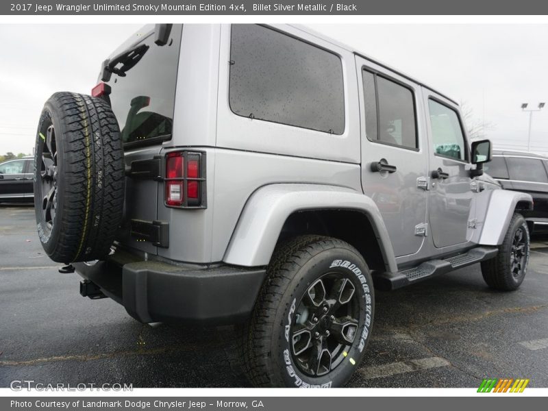 Billet Silver Metallic / Black 2017 Jeep Wrangler Unlimited Smoky Mountain Edition 4x4