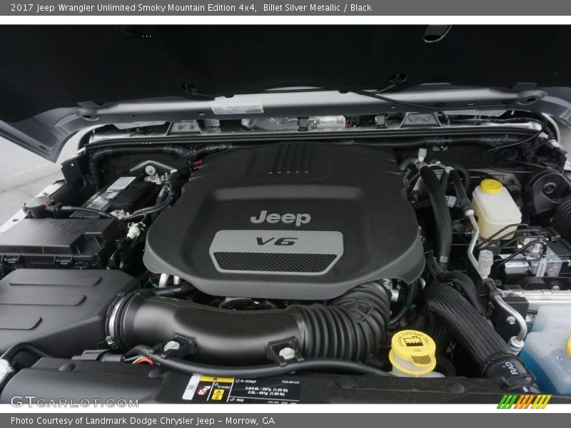 Billet Silver Metallic / Black 2017 Jeep Wrangler Unlimited Smoky Mountain Edition 4x4