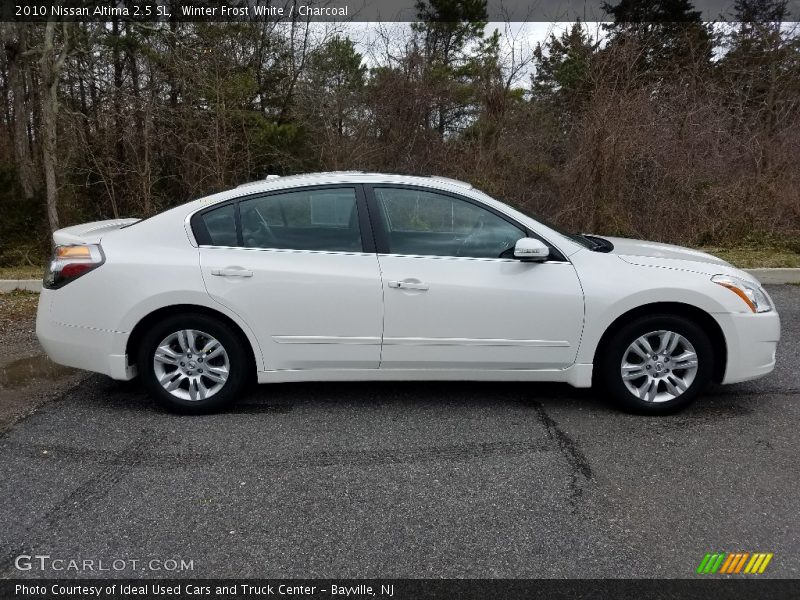 Winter Frost White / Charcoal 2010 Nissan Altima 2.5 SL