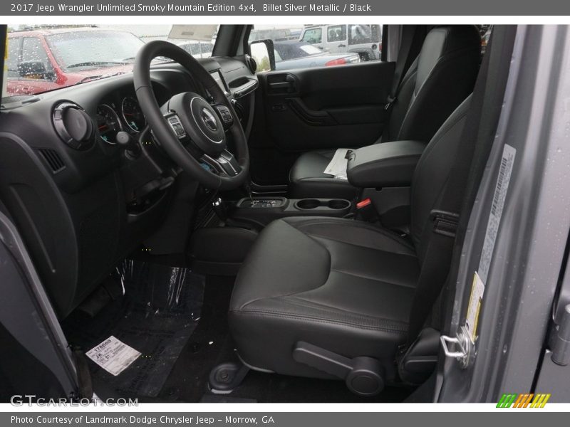 Billet Silver Metallic / Black 2017 Jeep Wrangler Unlimited Smoky Mountain Edition 4x4