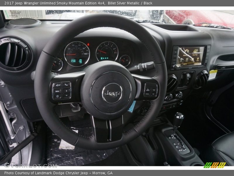Billet Silver Metallic / Black 2017 Jeep Wrangler Unlimited Smoky Mountain Edition 4x4