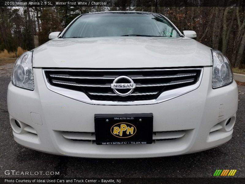 Winter Frost White / Charcoal 2010 Nissan Altima 2.5 SL