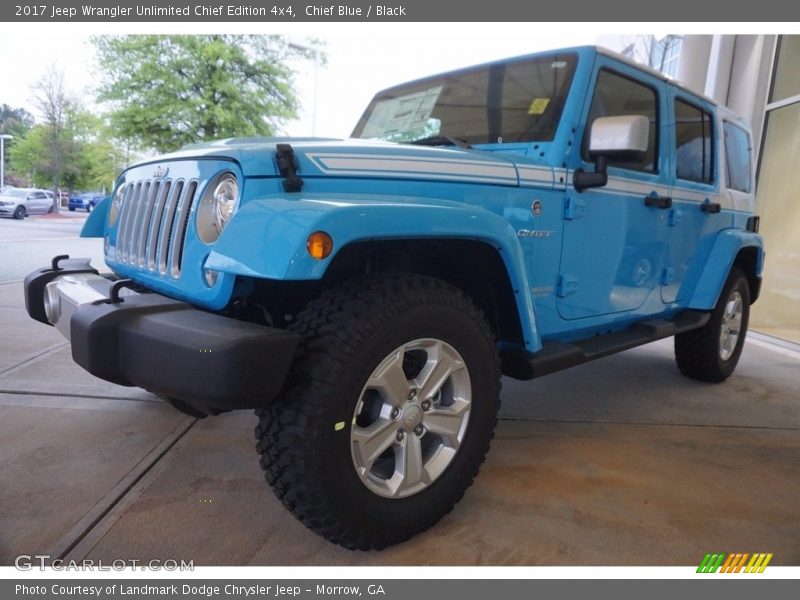 Chief Blue / Black 2017 Jeep Wrangler Unlimited Chief Edition 4x4