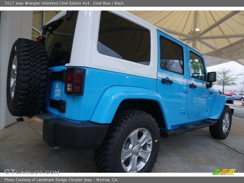 Chief Blue / Black 2017 Jeep Wrangler Unlimited Chief Edition 4x4