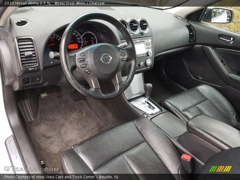 Winter Frost White / Charcoal 2010 Nissan Altima 2.5 SL