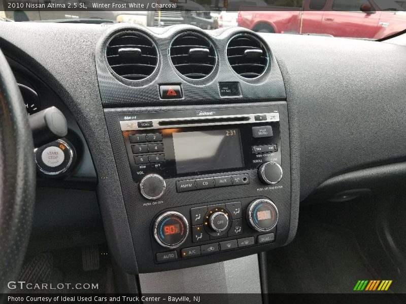 Winter Frost White / Charcoal 2010 Nissan Altima 2.5 SL