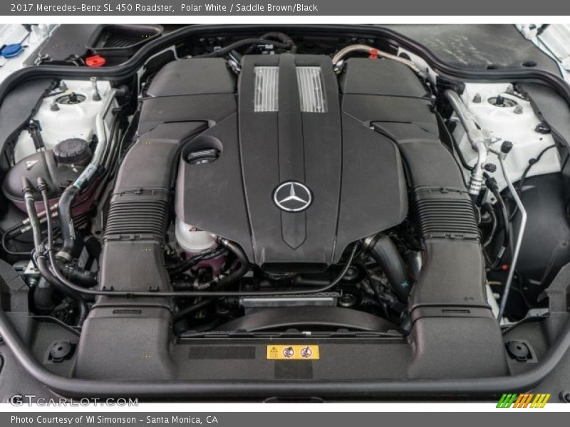  2017 SL 450 Roadster Engine - 3.0 Liter DI biturbo DOHC 24-Valve VVT V6