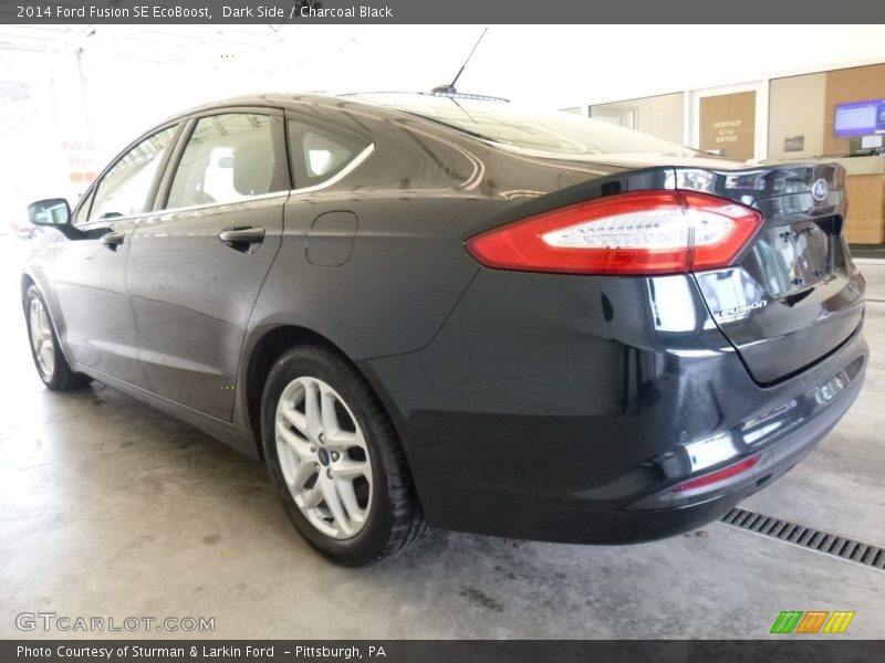 Dark Side / Charcoal Black 2014 Ford Fusion SE EcoBoost