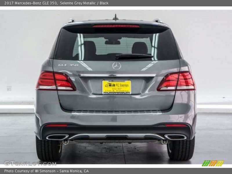 Selenite Grey Metallic / Black 2017 Mercedes-Benz GLE 350