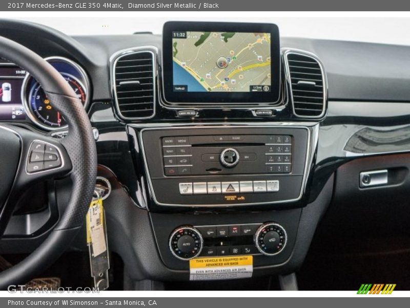 Controls of 2017 GLE 350 4Matic