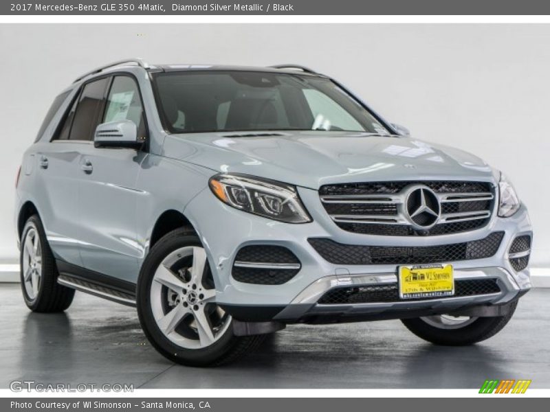 Front 3/4 View of 2017 GLE 350 4Matic
