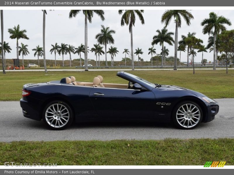  2014 GranTurismo Convertible GranCabrio Blu Mediterraneo (Blue Metallic)