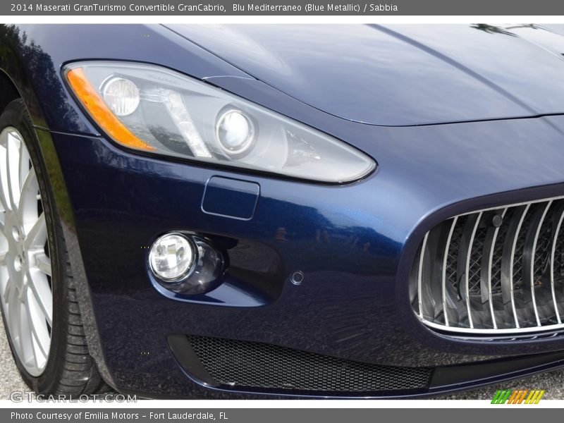 Blu Mediterraneo (Blue Metallic) / Sabbia 2014 Maserati GranTurismo Convertible GranCabrio
