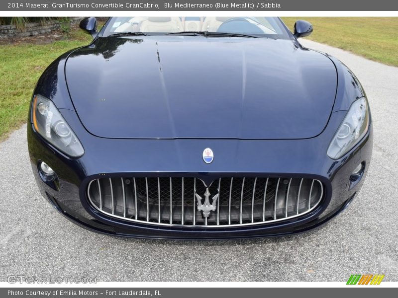 Blu Mediterraneo (Blue Metallic) / Sabbia 2014 Maserati GranTurismo Convertible GranCabrio