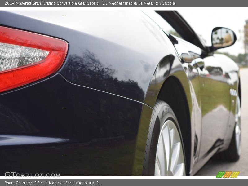Blu Mediterraneo (Blue Metallic) / Sabbia 2014 Maserati GranTurismo Convertible GranCabrio