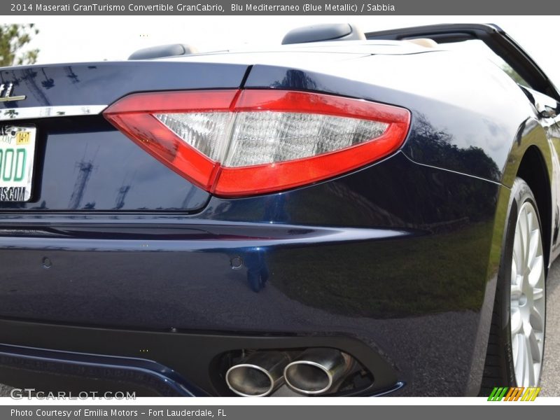 Blu Mediterraneo (Blue Metallic) / Sabbia 2014 Maserati GranTurismo Convertible GranCabrio