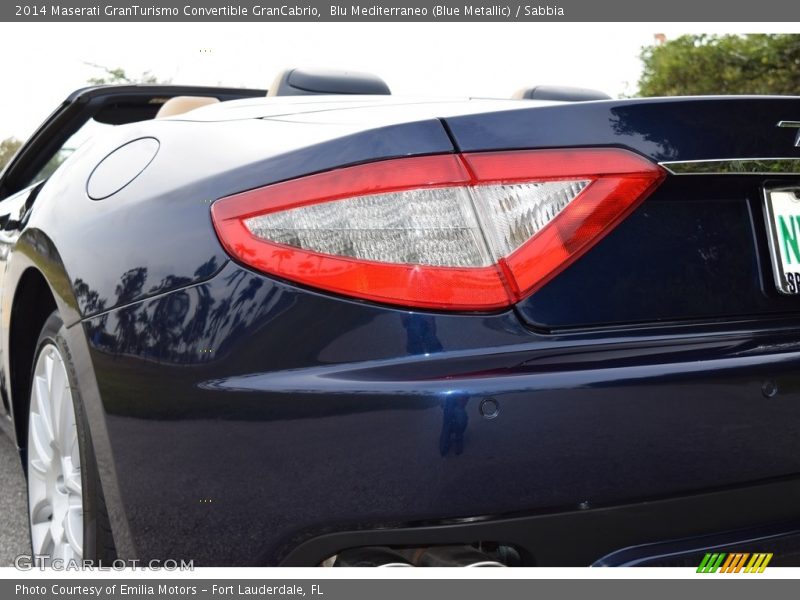 Blu Mediterraneo (Blue Metallic) / Sabbia 2014 Maserati GranTurismo Convertible GranCabrio